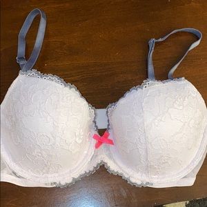 VS lined Demi with lace detail